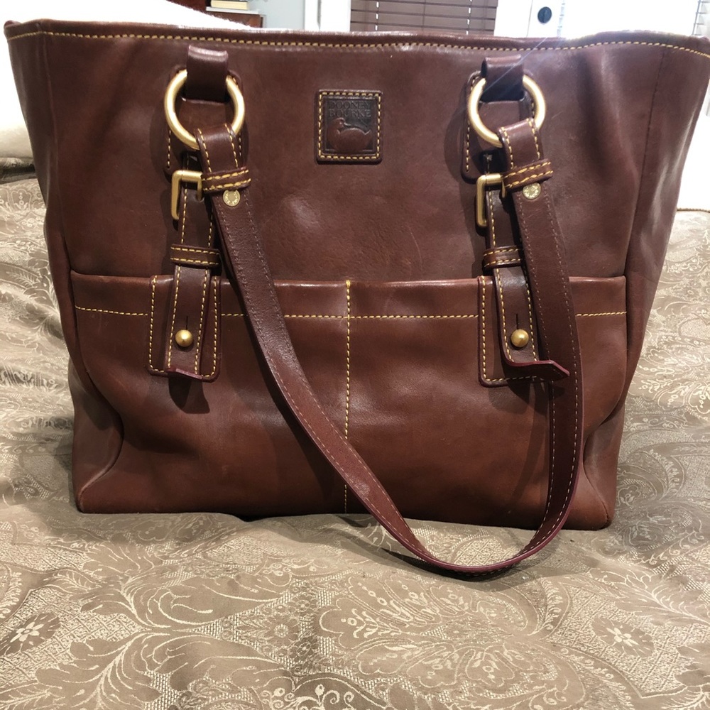 VGUC Dooney Large Convertible Shopper